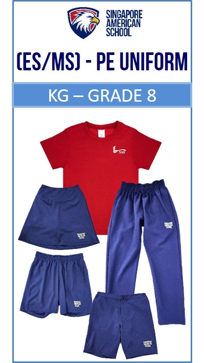 (ES/MS/HS) - PE Uniform