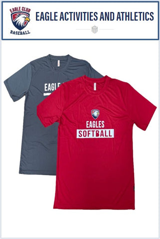 (EAA) Eagle Club Softball Practice Jerseys - Bundle of 2 pcs