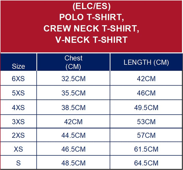 (Unisex Uniform) ELC / Elementary School Uniform