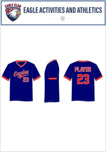 (EAA) Eagle Club Baseball Game Jersey in Bundle of 2
