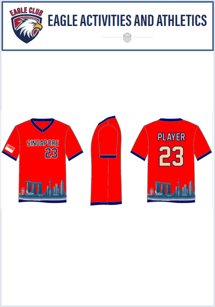 (EAA) Eagle Club Baseball Game Jersey in Bundle of 2 (Separate collection at EAA)