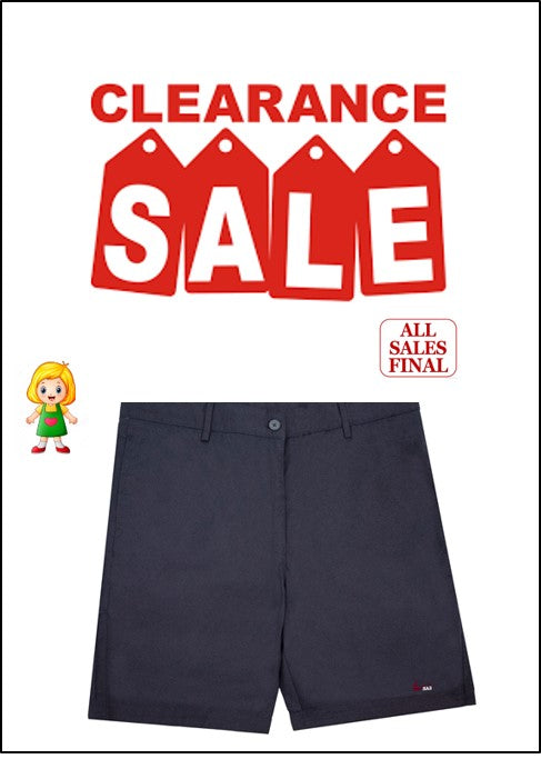 (Year End Clearance Sale 2024) Girls Flat Shorts - No Exchanges / No Returns