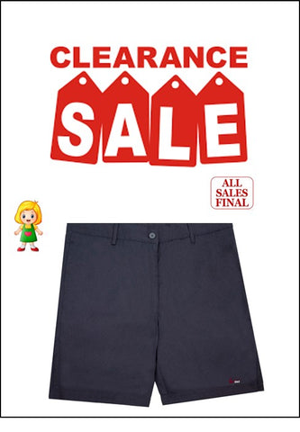 (Year End Clearance Sale 2024) Girls Flat Shorts - No Exchanges / No Returns