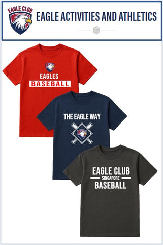 (EAA) Eagle Club Baseball Practice Shirts - Bundle of 3 pcs