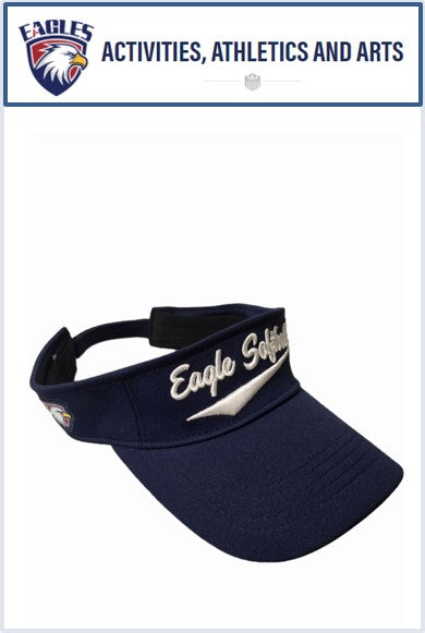 (EAA) Eagle Club Softball Visor