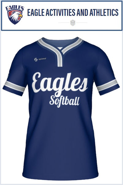(EAA) Eagle Club Softball Game Jersey in Bundle of 2 Customized (Separate collection at EAA)