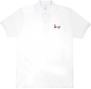 (Unisex Uniform) White Polo Shirts