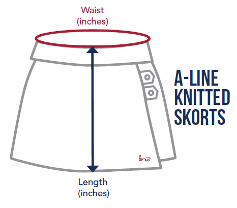 (Uniform-Girls) A-Line Knitted Skort