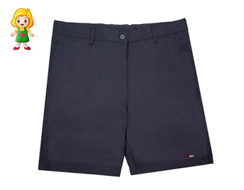 Girls gray hot sale uniform shorts
