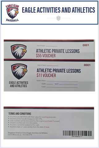 (EAA) Athletic Private Lessons voucher